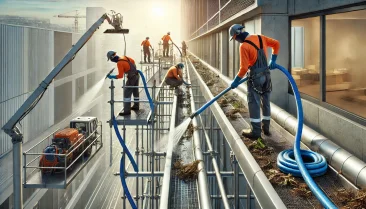 Dış Cephe Oluk Temizliği 